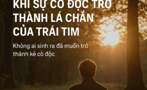 khi sự cô độc trở thành lá chắn của trái tim