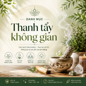 Thanh tẩy & nuôi dưỡng không gian