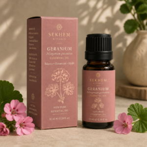 Tinh dầu hoa phong lữ hữu cơ - Geranium essential oil 10ml