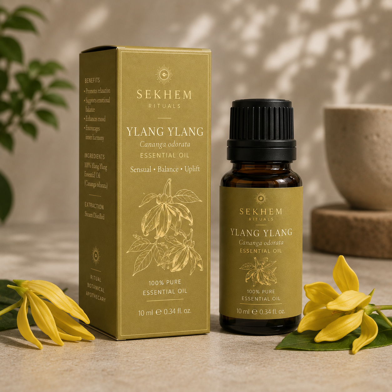 Tinh dầu hoa Ylang Ylang - Ylang Ylang Essential oil 10ml